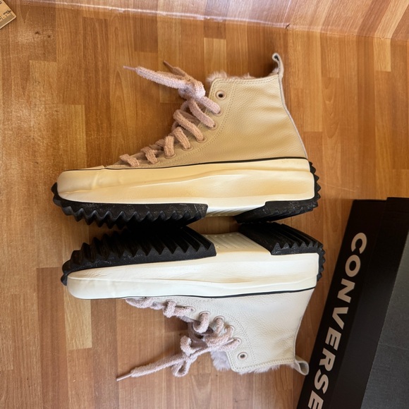 Converse Run Star Hike Hi "Cozy Club" platform sneakers 7 men's 8.5 women's - Picture 11 of 12
